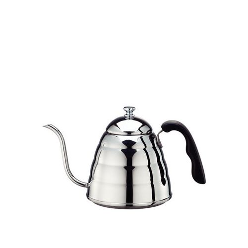 TIAMO 優質不鏽鋼細口壺 900ml 拋光款電木把手 極細8mm口徑 通過SGS