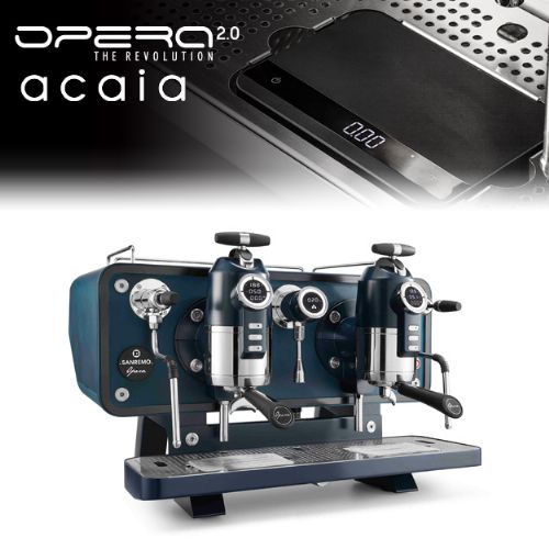 SANREMO OPERA 2.0 雙孔營業用咖啡機 220V + Acaia磅秤