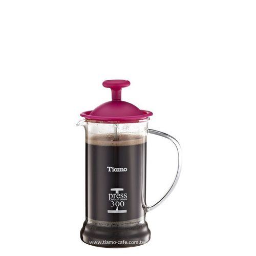 TIAMO 多功能法式玻璃濾壓壺 300cc SGS合格
