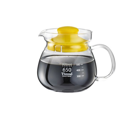 C’afeDeTiamo 圓滿咖啡玻璃壺花茶壺 650cc SGS測試合格
