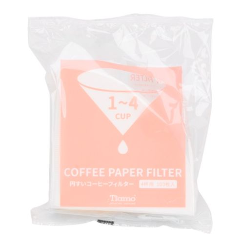 V02 圓錐咖啡濾紙 1-4人 100入 (有漂白)(無漂白)(袋裝)