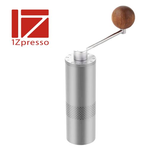 1Zpresso 手搖磨豆機 鋁瓶精裝版 鉑金灰