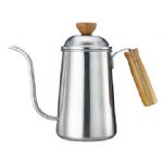 TIAMO 細口壺 0.7L.1.2L (砂光) (木柄)