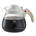 Tiamo 分享款咖啡玻璃壺 花茶壺 960cc SGS測試合格