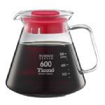 Tiamo 耐熱玻璃咖啡花茶壺600cc 通過SGS檢測