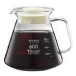 Tiamo 耐熱玻璃咖啡花茶壺600cc 通過SGS檢測