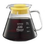 Tiamo 耐熱玻璃咖啡花茶壺600cc 通過SGS檢測