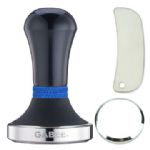 GABEE. 1406A黑色鋁柄填壓器 58 mm + B底座 + 撥粉