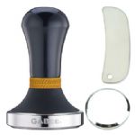 GABEE. 1406A黑色鋁柄填壓器 58 mm + B底座 + 撥粉