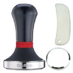 GABEE. 1406A黑色鋁柄填壓器 58 mm + B底座 + 撥粉