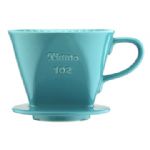 TIAMO 102 硬質白瓷 咖啡濾器組  附量匙滴水盤