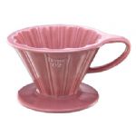 TIAMO V02花漾陶瓷咖啡濾器組 附濾紙量匙滴水盤