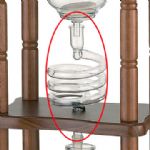 TIAMO #9 / #10 / #11中冰滴咖啡粉杯.盛水瓶.蛇管.咖啡液容器